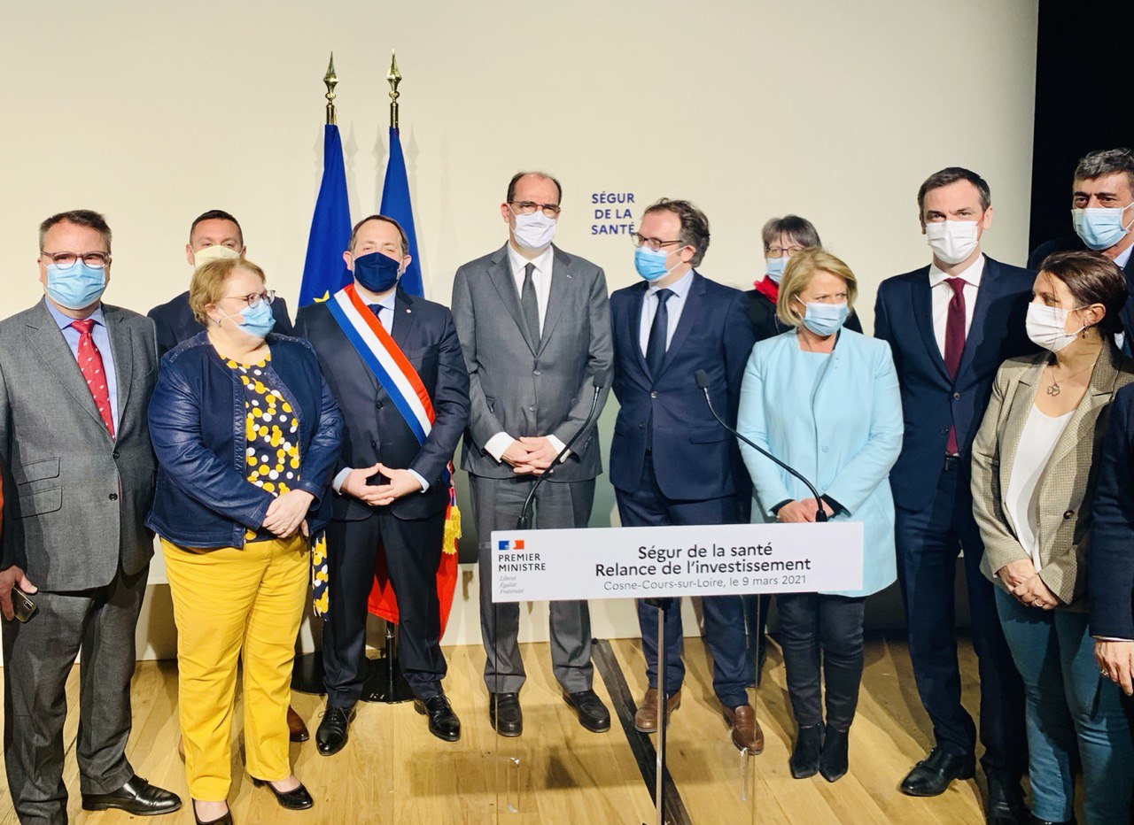 Le Premier Ministre annonce 45 millions d'euros pour construire un nouvel hôpital public à Cosne-Cours-sur-Loire