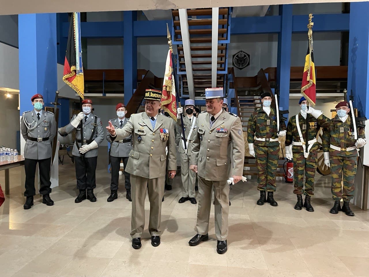 Cérémonie de la Saint-Éloi aux écoles militaires de Bourges