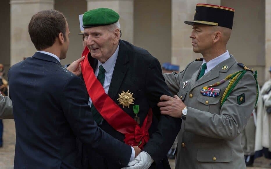 Hommage à Hubert Germain, dernier Compagnon de la Libération