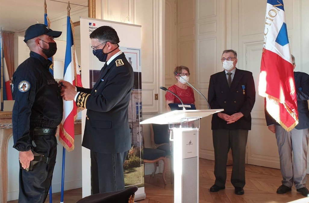 Remise de la Médaille de l’Ordre du Mérite