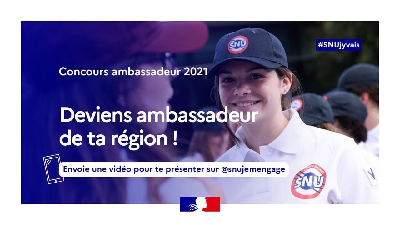 Devenez ambassadeur du SNU 2021