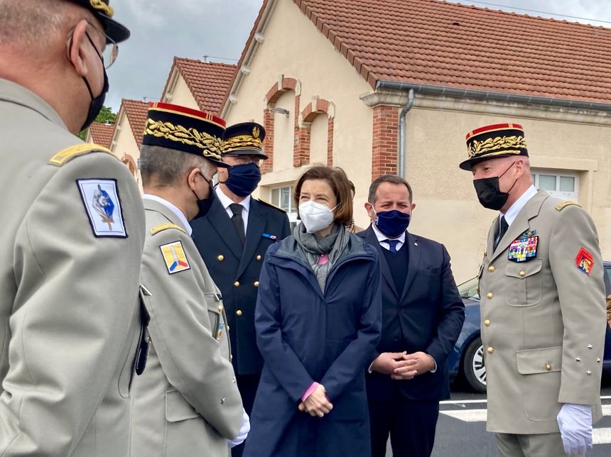 Retour sur la visite de la ministre des Armées Florence Parly à Bourges ce lundi