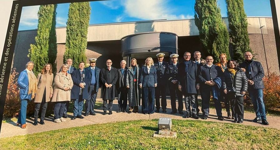 Visite de la Base aérienne 942 de Lyon Mont-Verdun