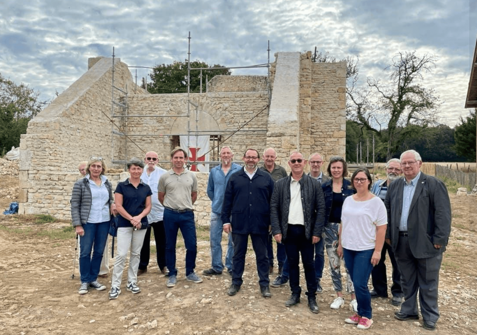 Visite de la Chapelle templière de Francheville à Brécy